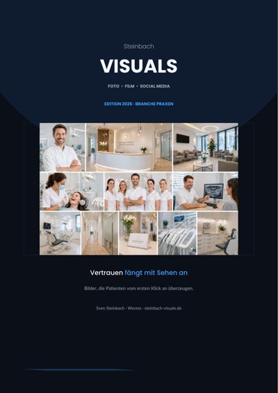 Cover Praxen-Magazin — Steinbach Visuals