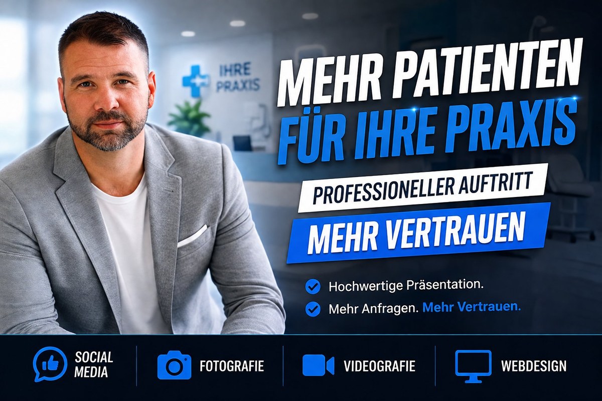 Praxisfotografie und Imagefilme für Arzt, Zahnarzt und Therapeuten